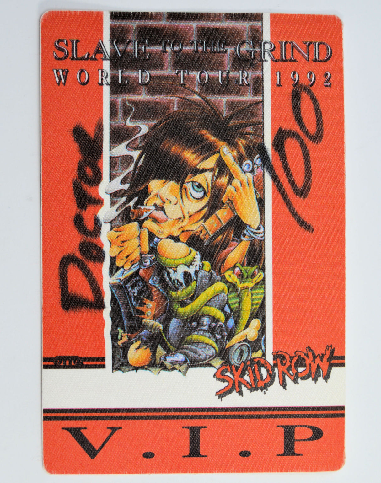 Skid Row - Slave Backstage Pass