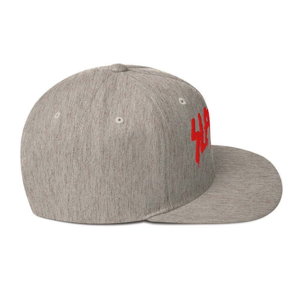 Slayer Embroidered Logo Snapback Hat