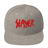 Slayer Embroidered Logo Snapback Hat