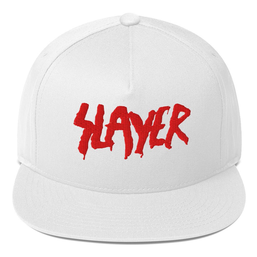 Slayer Embroidered Logo Snapback Hat