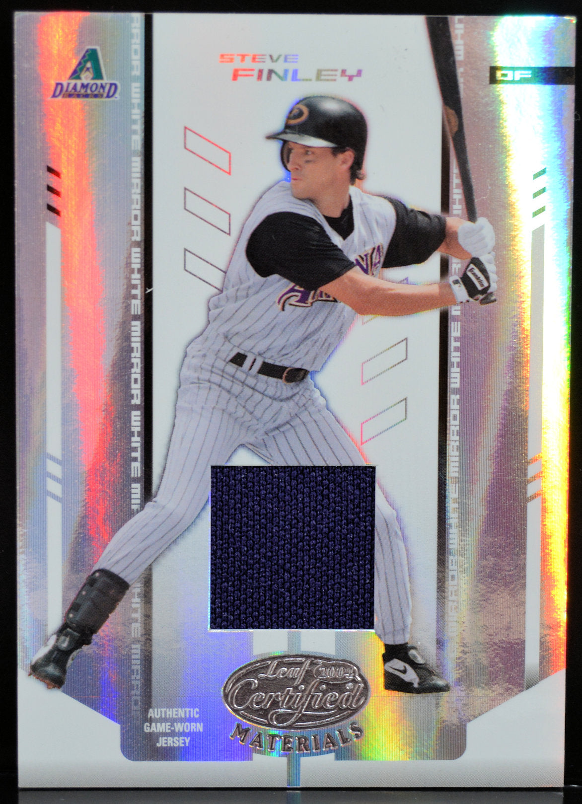 Finley, Steve - 2004 Leaf Jersey #'d