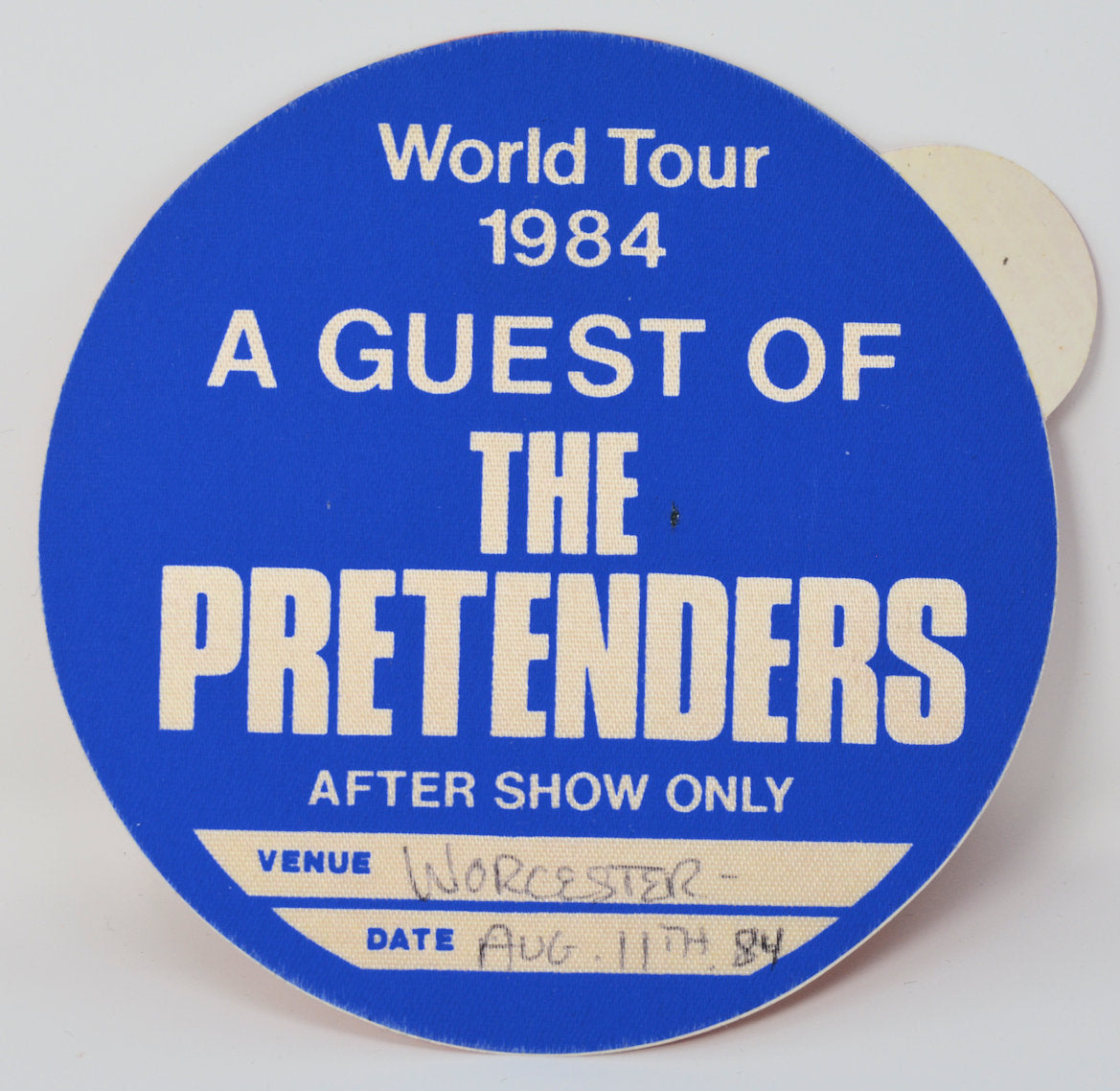 Pretenders - Backstage Pass 1984