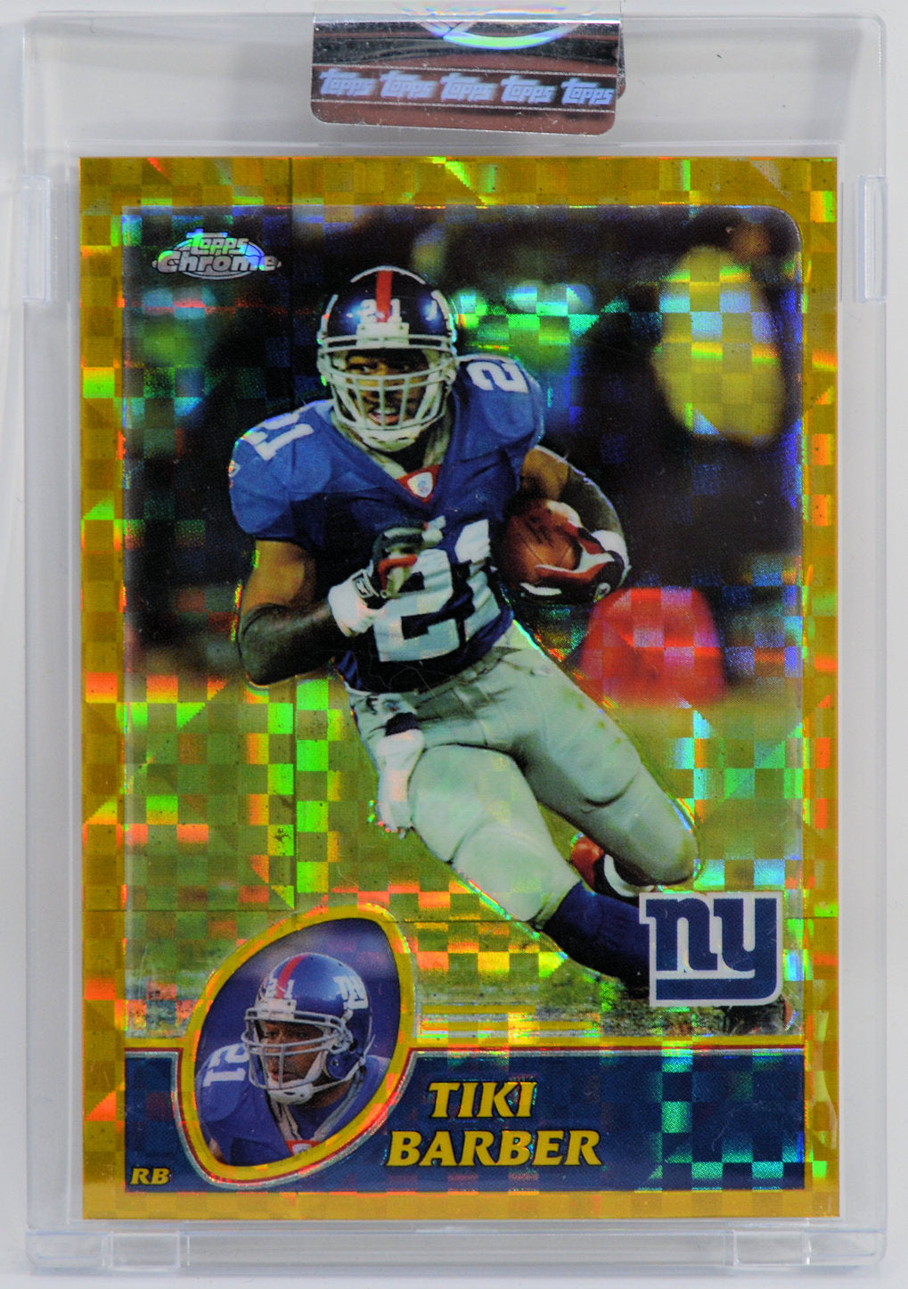 Barber, Tiki - 2003 Topps Unc Xfractor