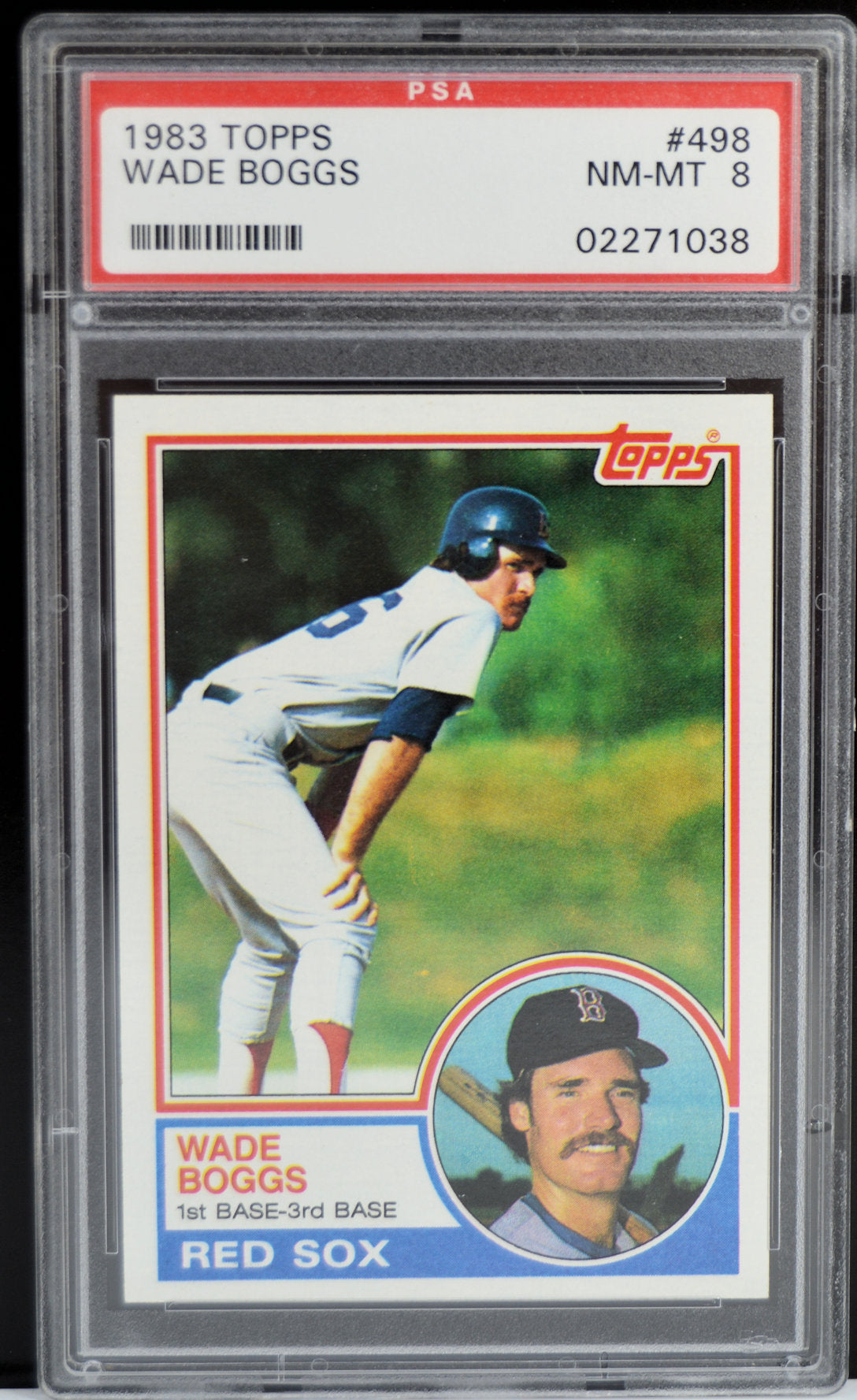 1983 Topps Wade Boggs #498