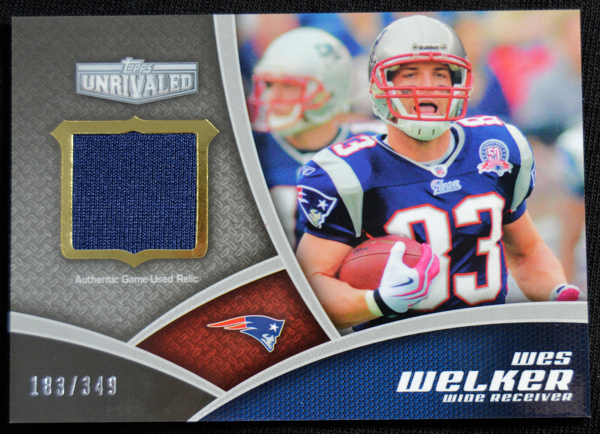 Welker, Wes - 2010 Unrivaled Jersey