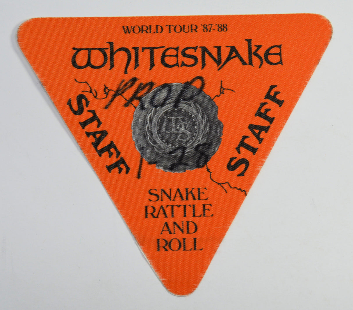 Whitesnake - '87-'88 Backstage Pass