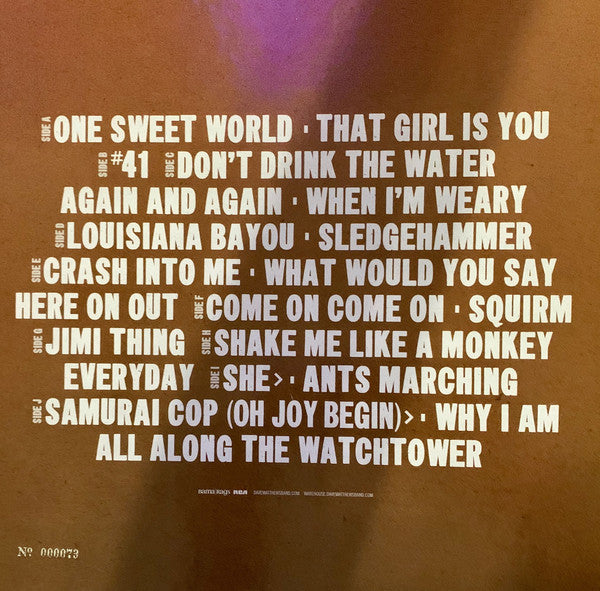 Matthews, Dave - Live At Hollywood Bowl 9/10/18