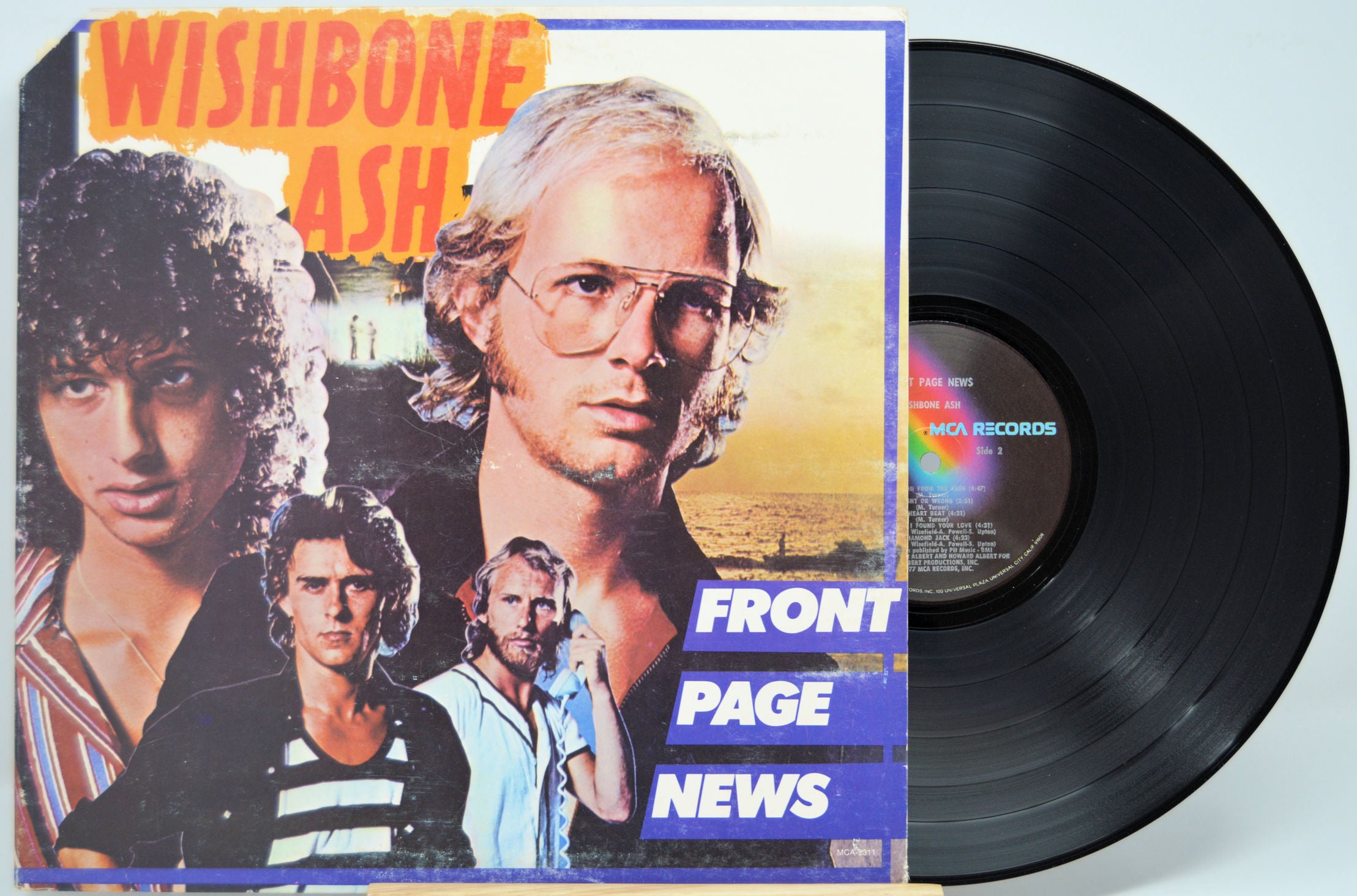 Wishbone Ash - Front Page News, Vinyl Record Album LP, MCA – Joe's Albums