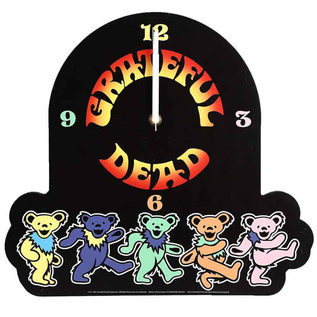 Grateful Dead - Dancing Bears Wall Clock