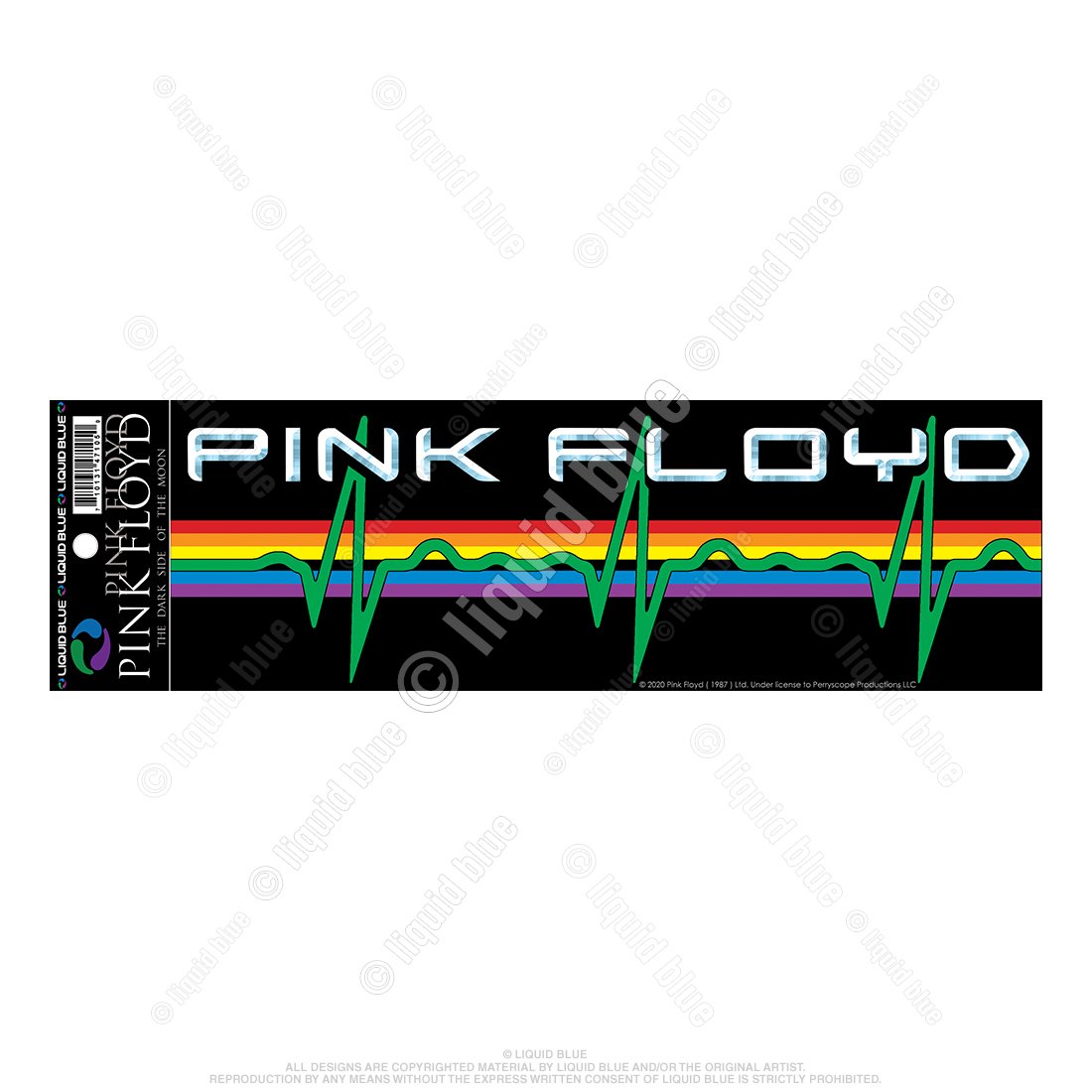 Pink Floyd - Heartbeat Bumper Sticker