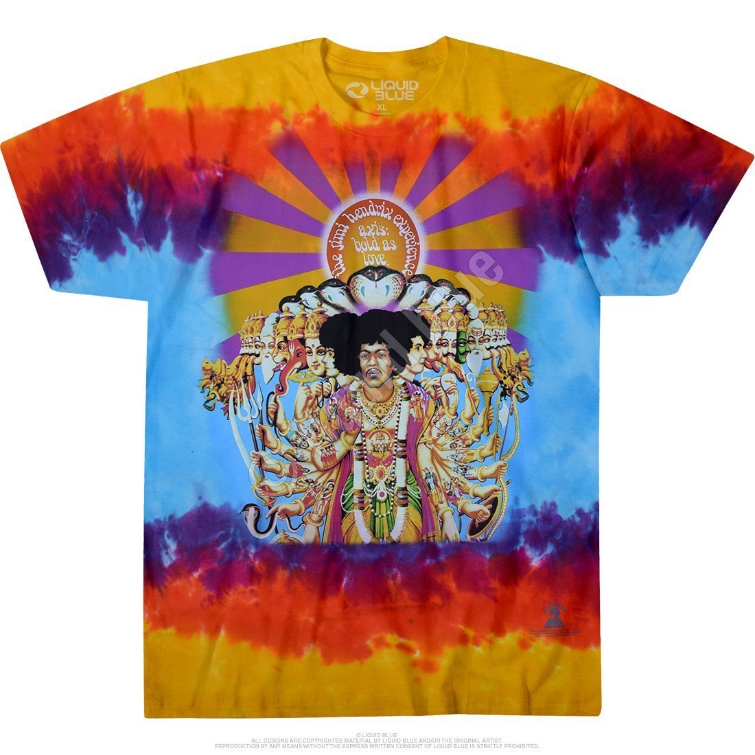 Hendrix, Jimi - Bold As Love Tie Dye