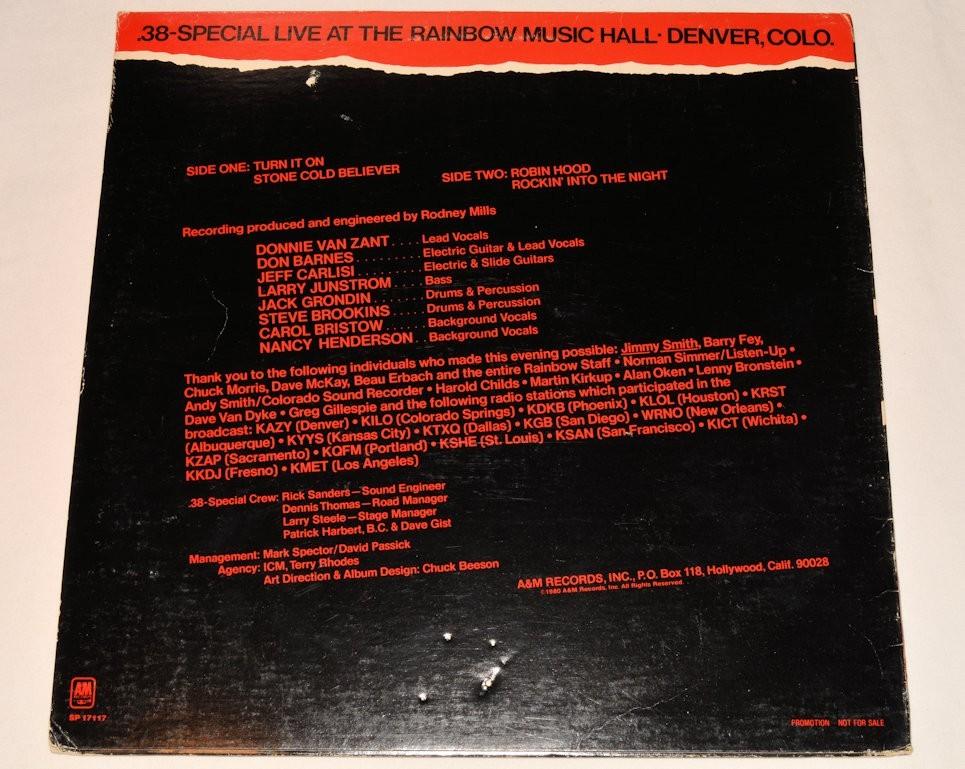 38 Special - Live At Rainbow 1980