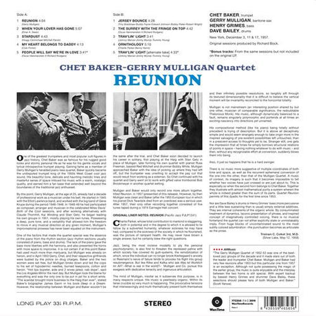 Baker, Chet - Reunion