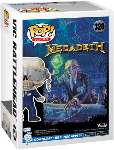 Megadeth - Vic Rattlehead Funko Pop!
