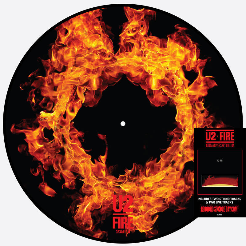U2 Fire Picture Disc