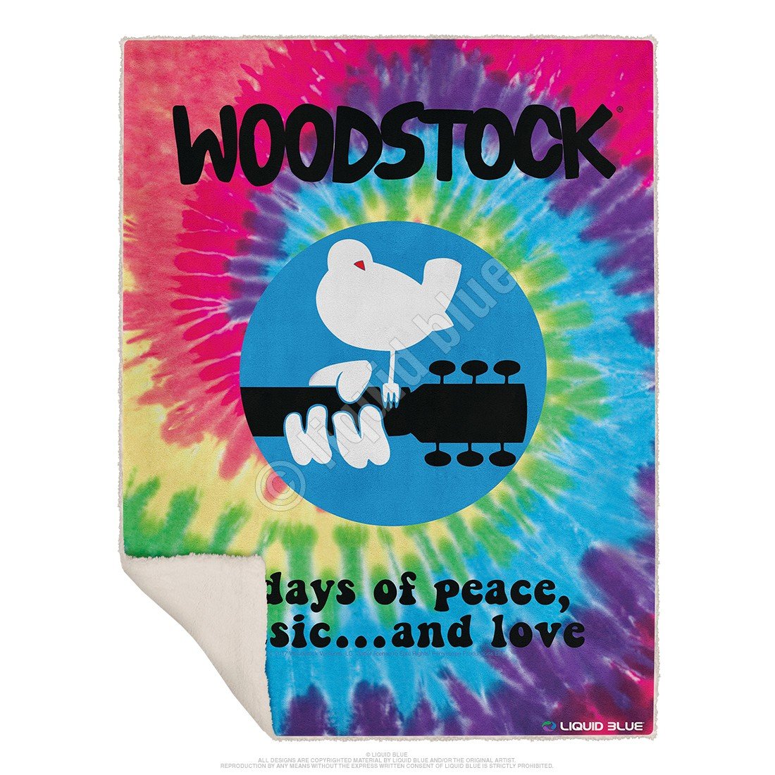 Woodstock - Blanket: Spiral