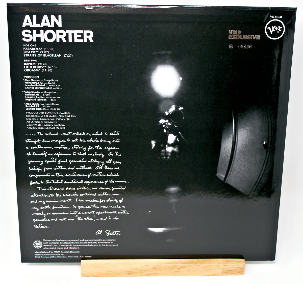 Alan R Shorter Shorter, Alan - Orgasm- Used Vinyl Record -LE, Numbered, Gold Metallic ...
