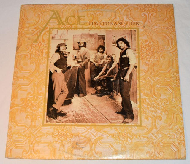 vinyl record cover for Ace Time For Another featuring mean standing around holding drinks
