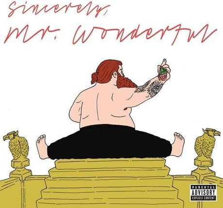 This image features the album cover of "Mr. Wonderful" by Action Bronson.
