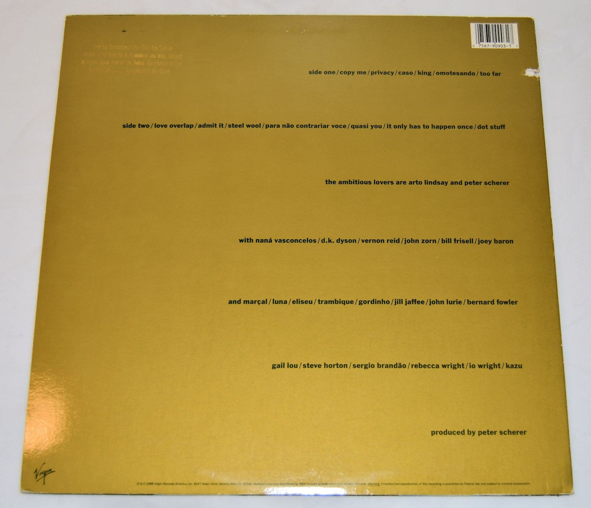 Ambitious Lovers - Greed