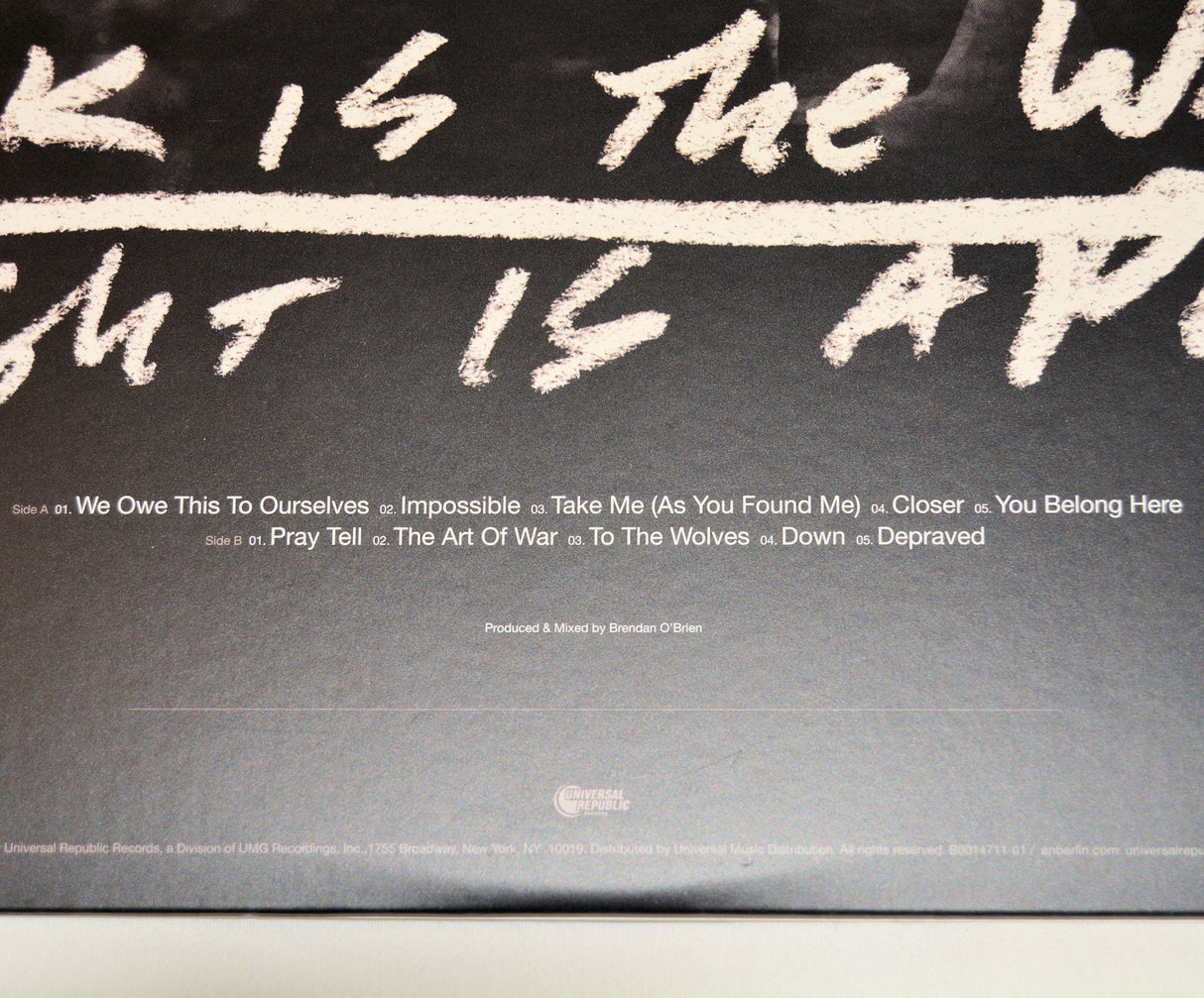 Anberlin - Dark Is The Way, Light Is The Place