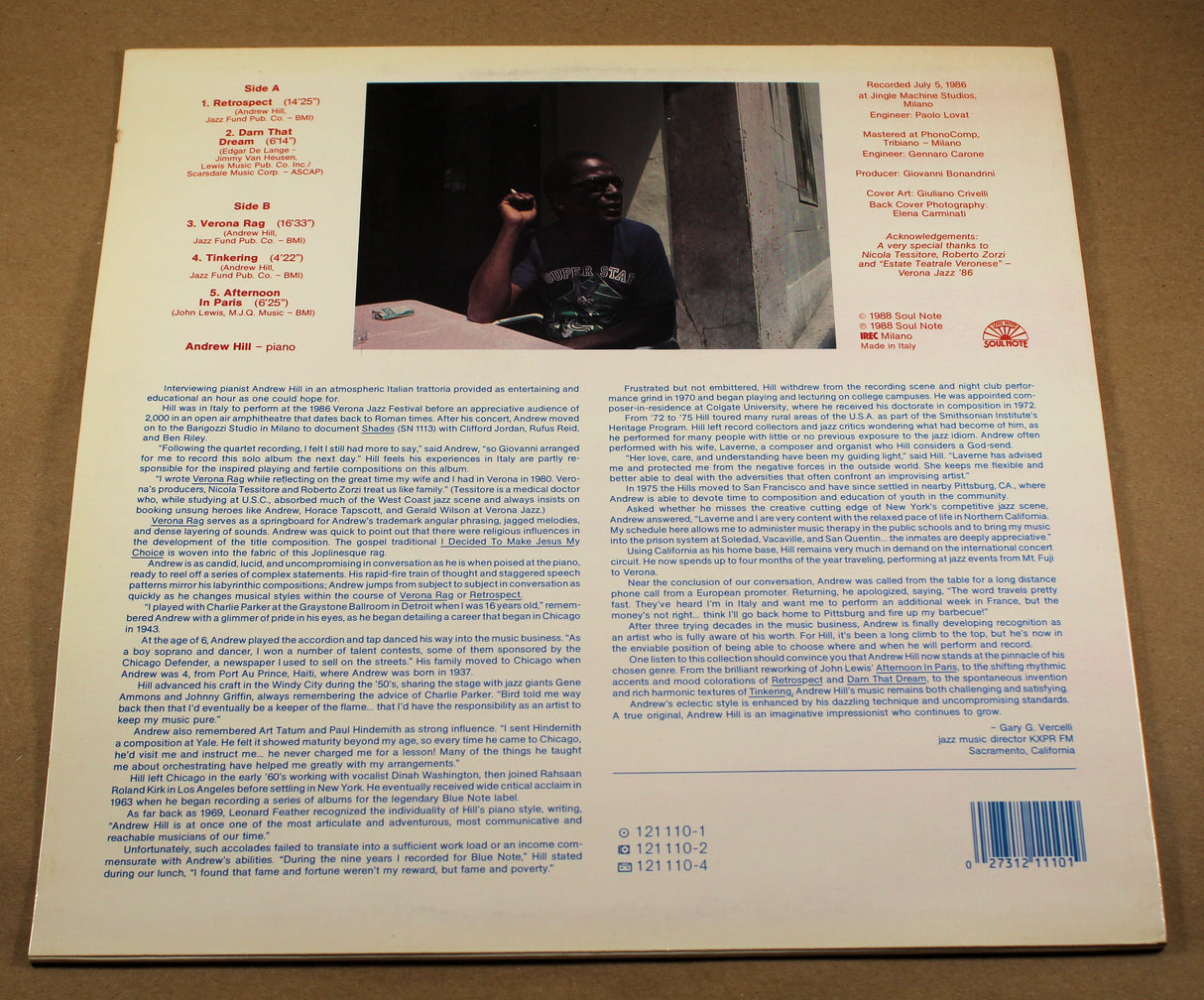 Hill, Andrew - Verona Rag