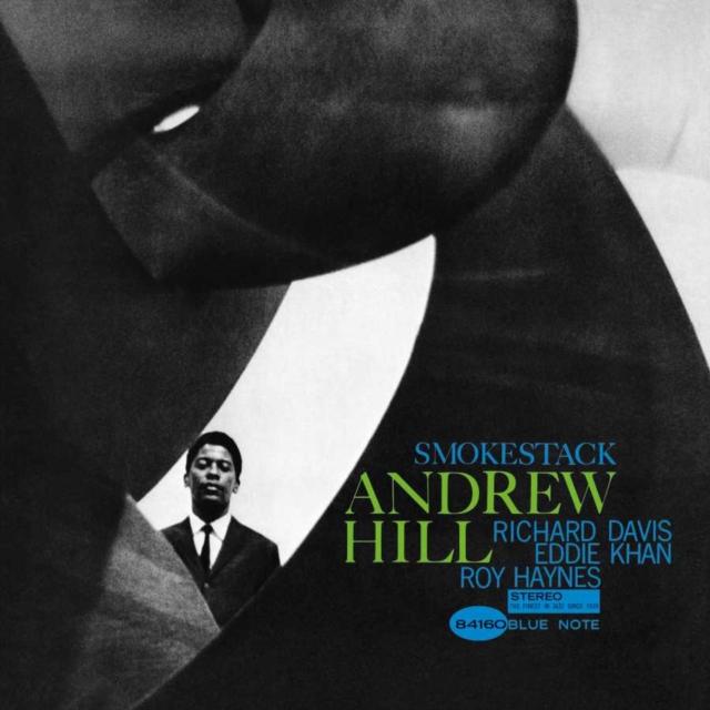 Album cover with a black and white portrait of a man, text, and Blue Note logo.
