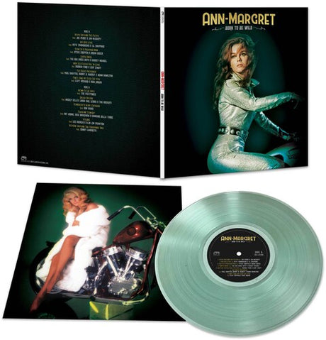 Album cover featuring a person in a silver outfit with 'Ann-Margret Born to Be Wild' text.