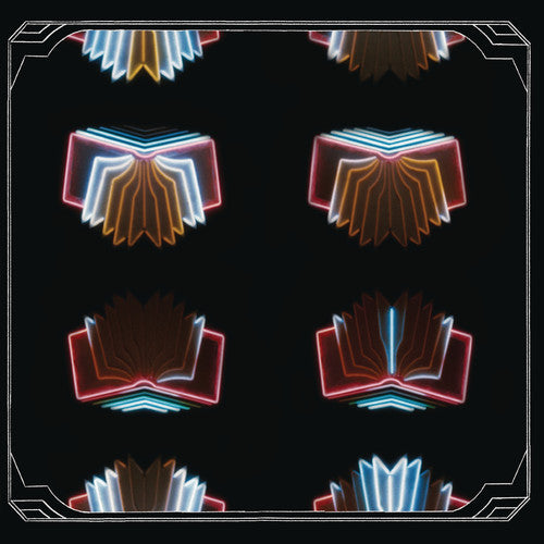 The product image shows a vinyl record cover with a geometric pattern featuring neon colors such as pink, blue, and yellow on a black background, creating a vibrant, eye-catching design.