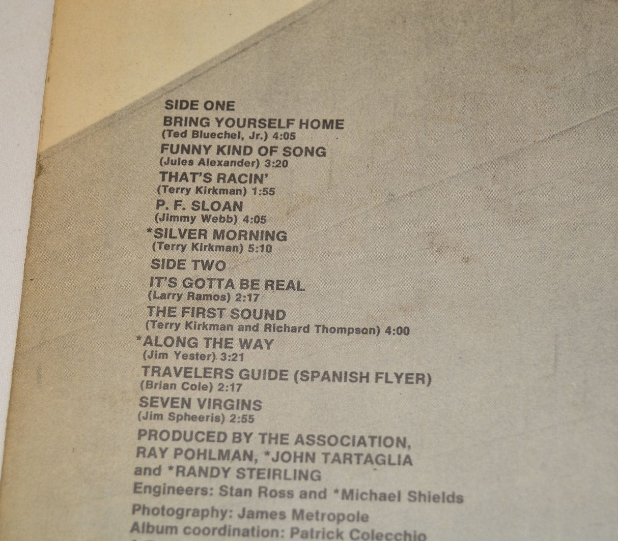 Association, The - Stop Your Motor