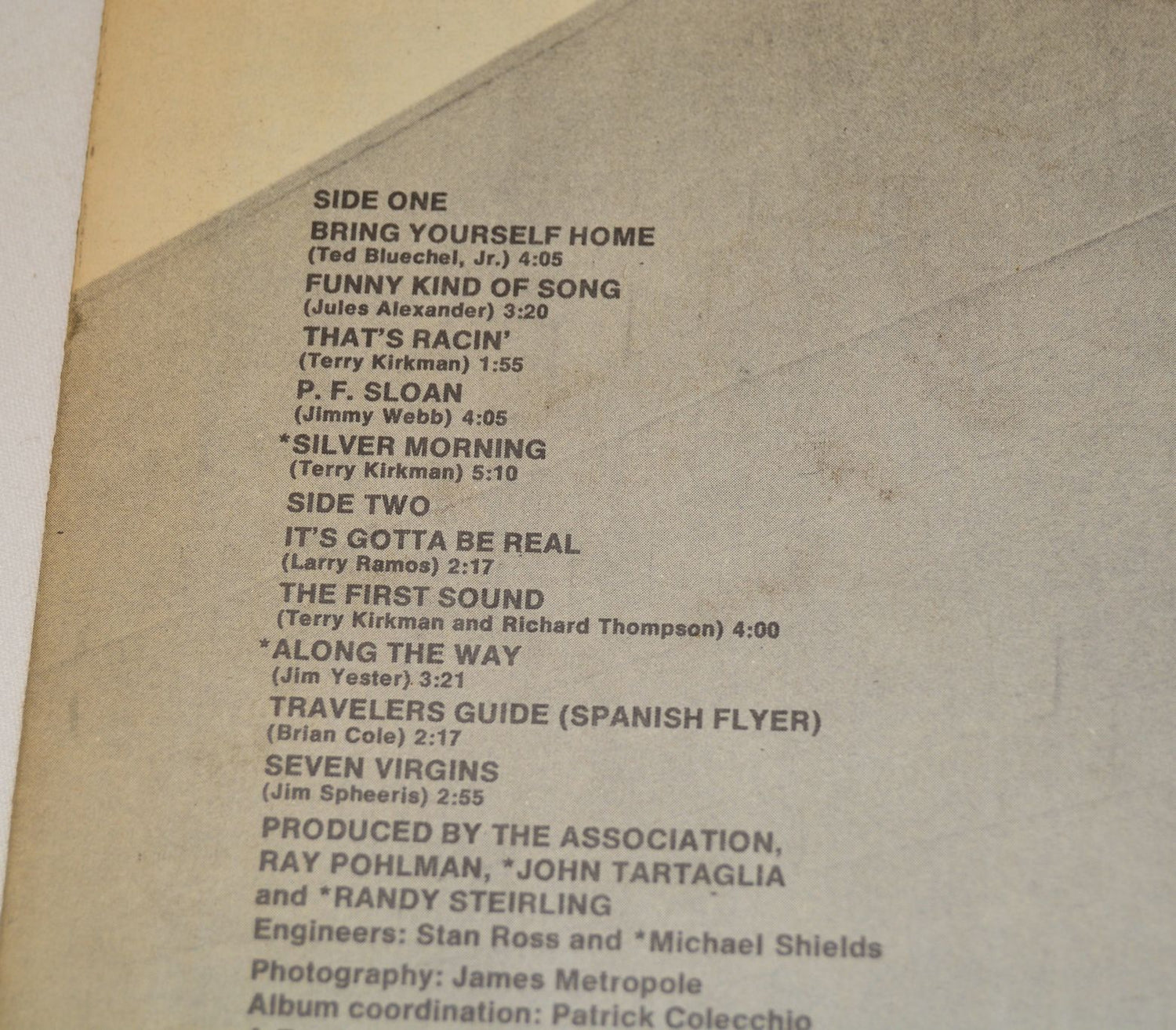 Association, The - Stop Your Motor