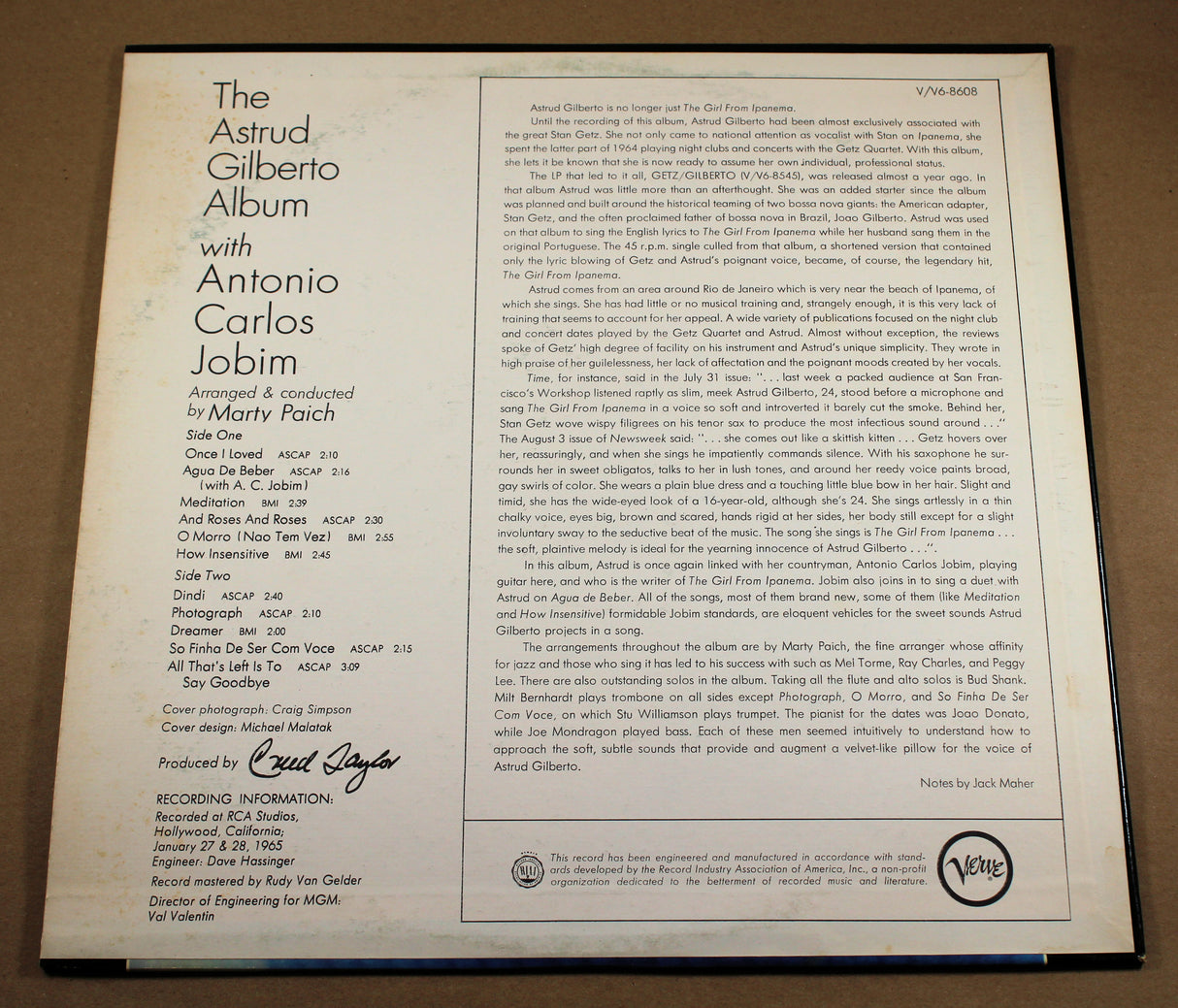 Gilberto, Astrud - The Astrud Gilberto Album