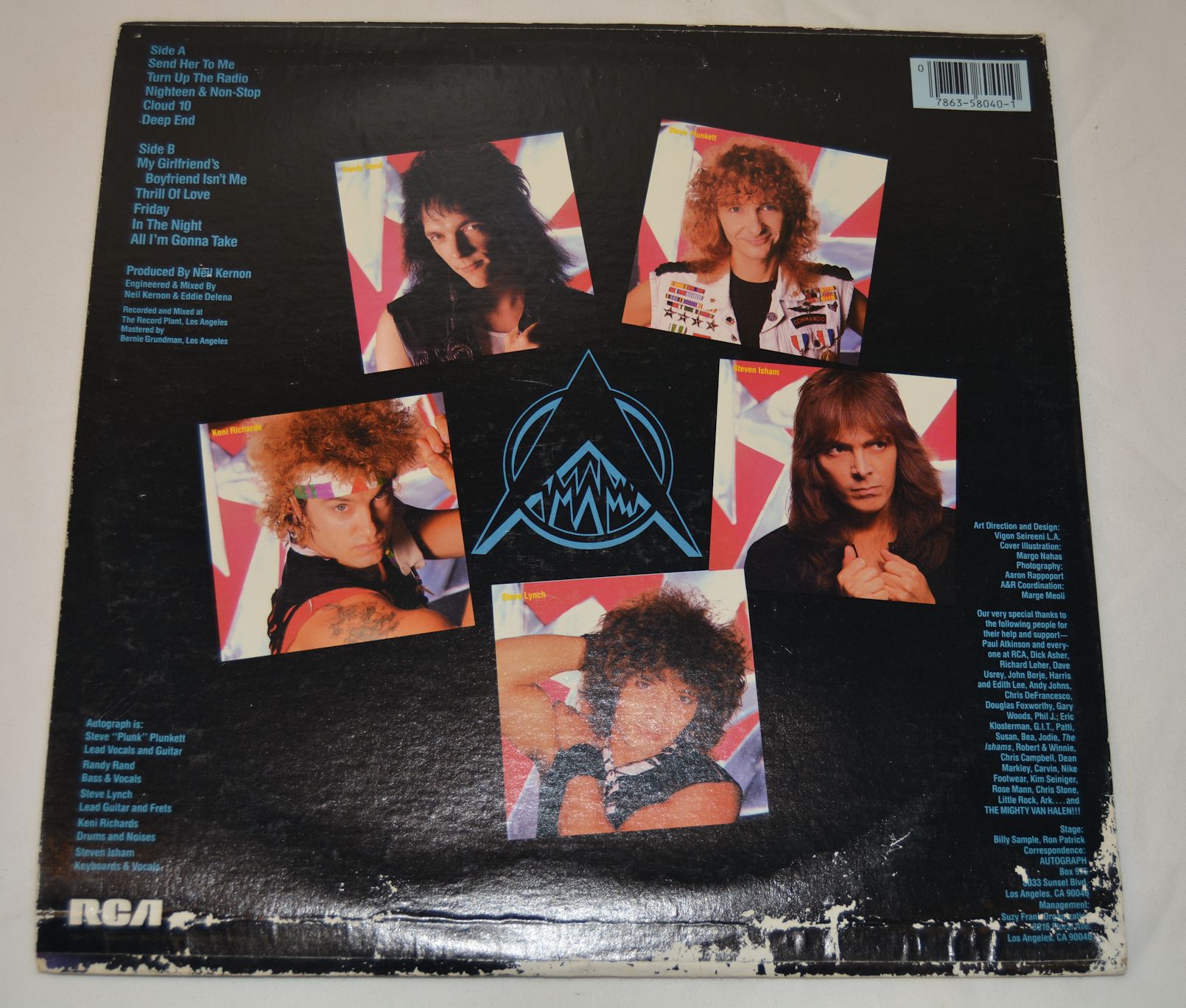 LP２枚セット　オートグラフAutograph Sign in please Autograph - Sign In Please – Joe's Albums