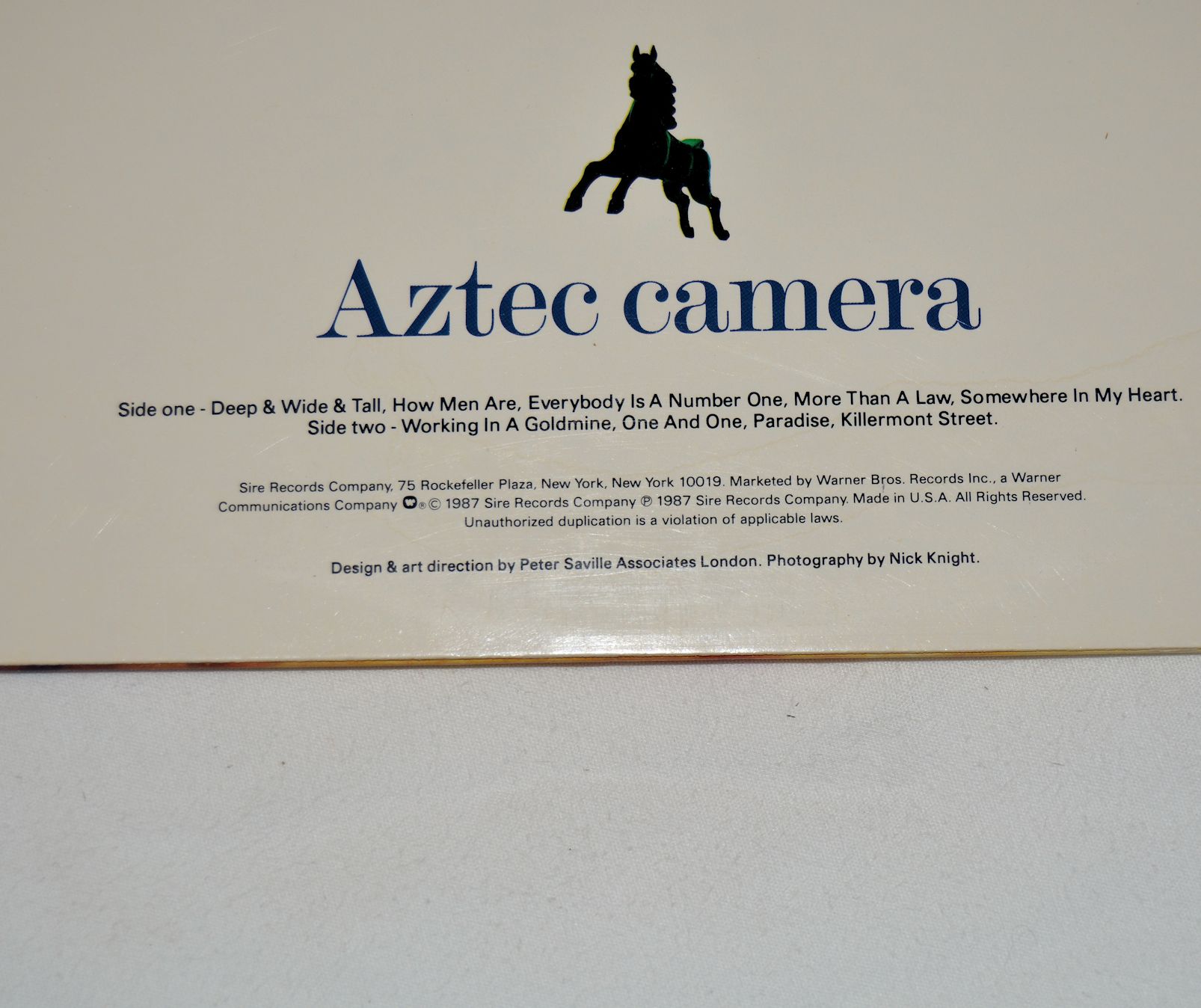 Aztec Camera - Love, Vinyl Record Album LP – Joe's Albums