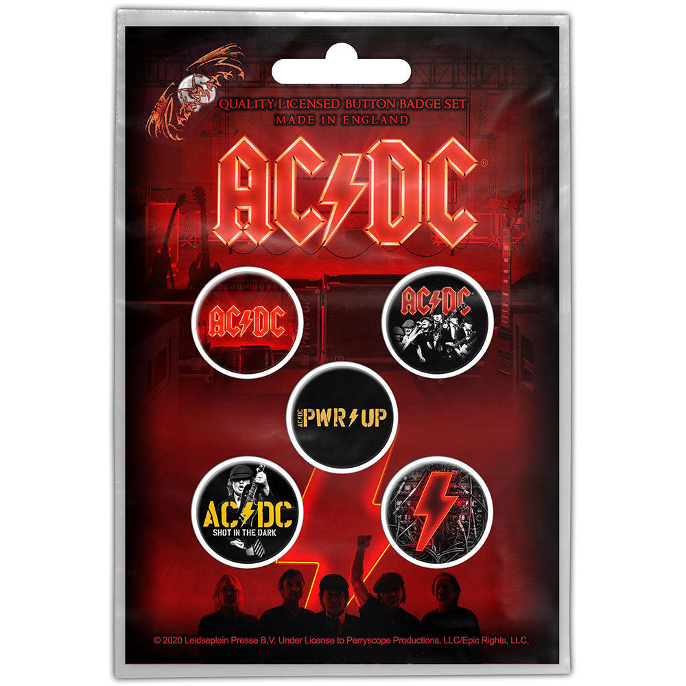 AC/DC - Buttons PWR-Up