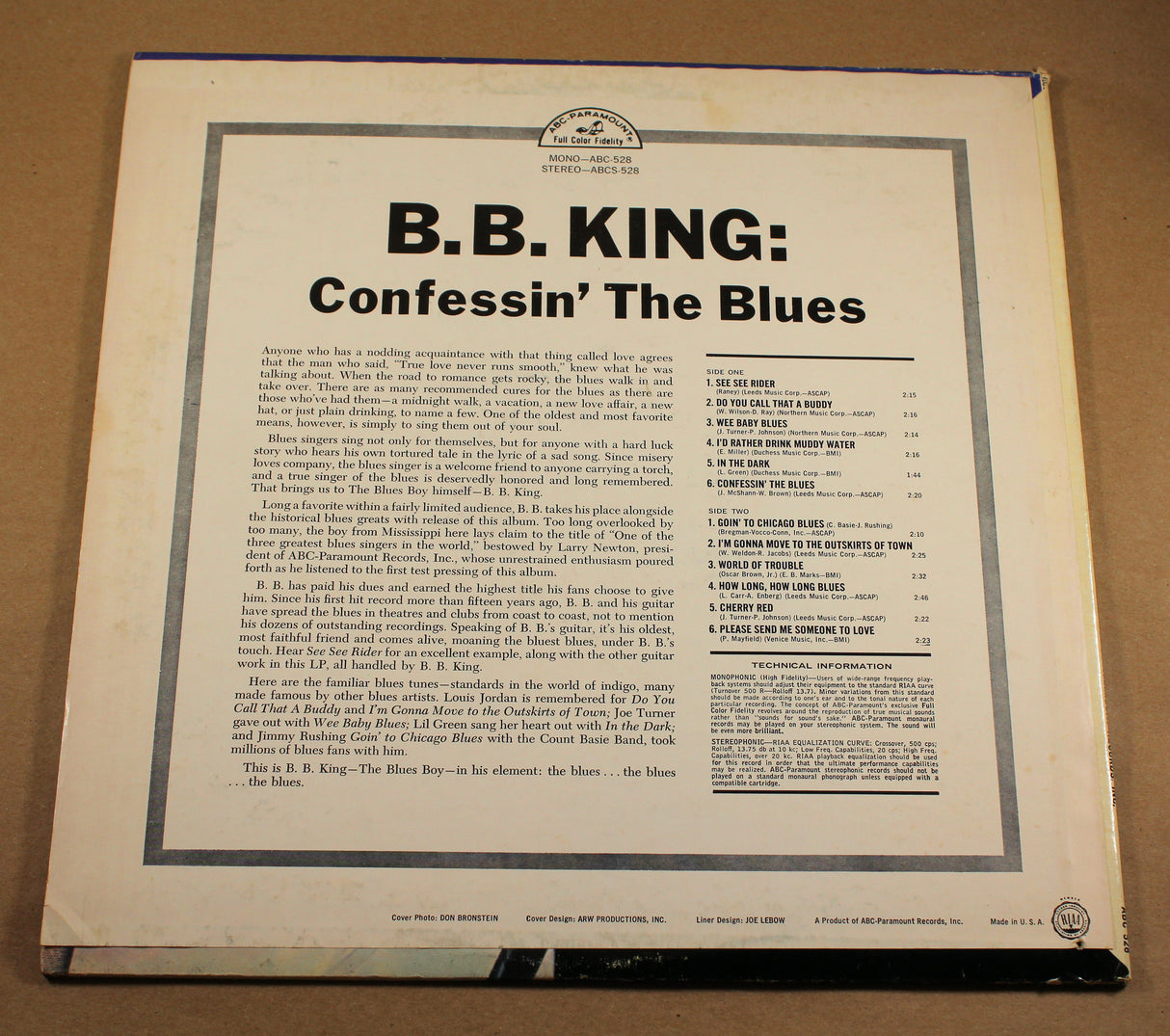 King, B.B. - Confessin' The Blues