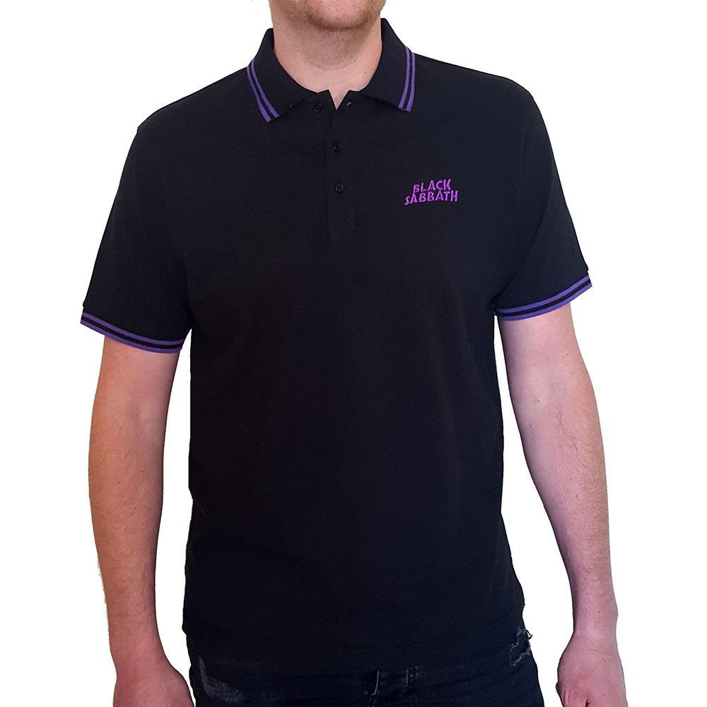 Black Sabbath - Polo Wavy Logo