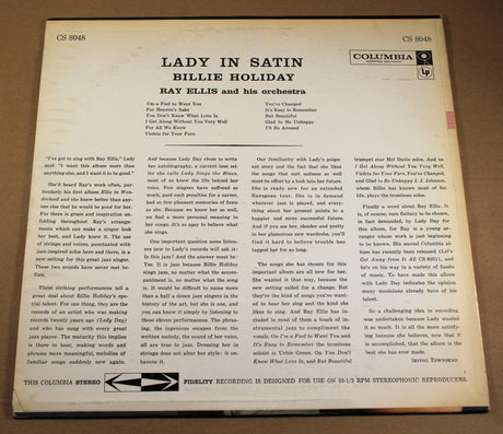 Holiday, Billie - Lady In Satin