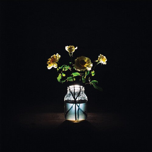 A vinyl record titled 'Billy Strings - Renewal' with a vase of flowers on the cover, against a dark background.