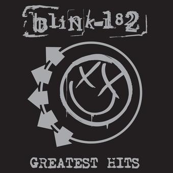 Vinyl record album cover for Blink 182 - Greatest Hits featuring the band's logo and the album title.