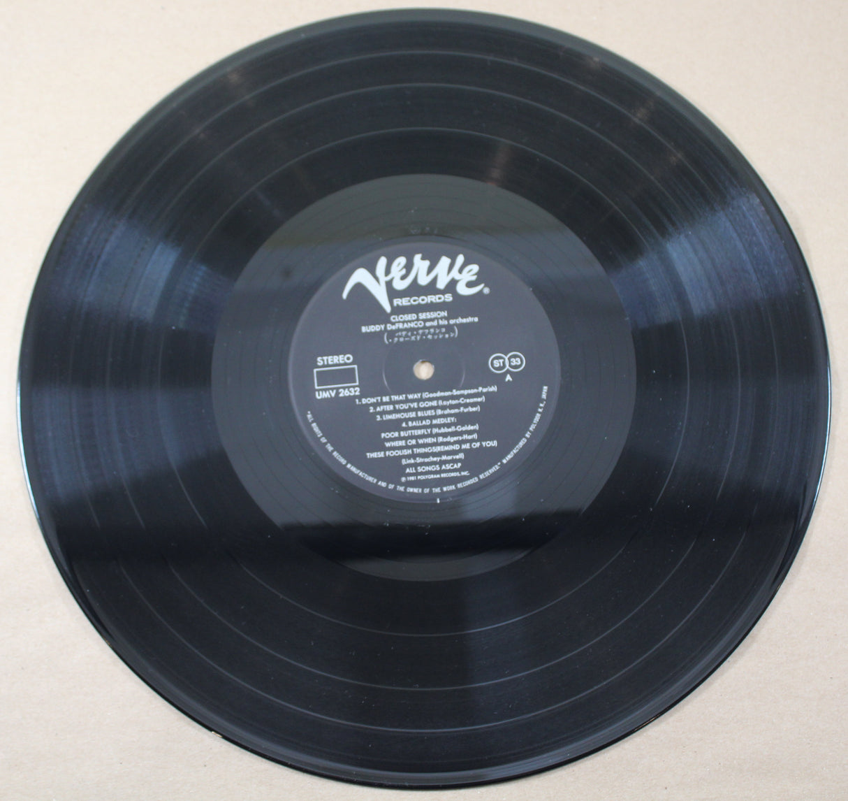 DeFranco, Buddy - Closed Session