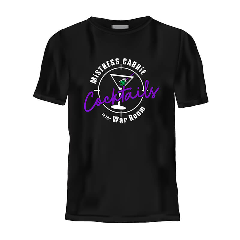 Mistress Carrie Cocktails T-Shirt