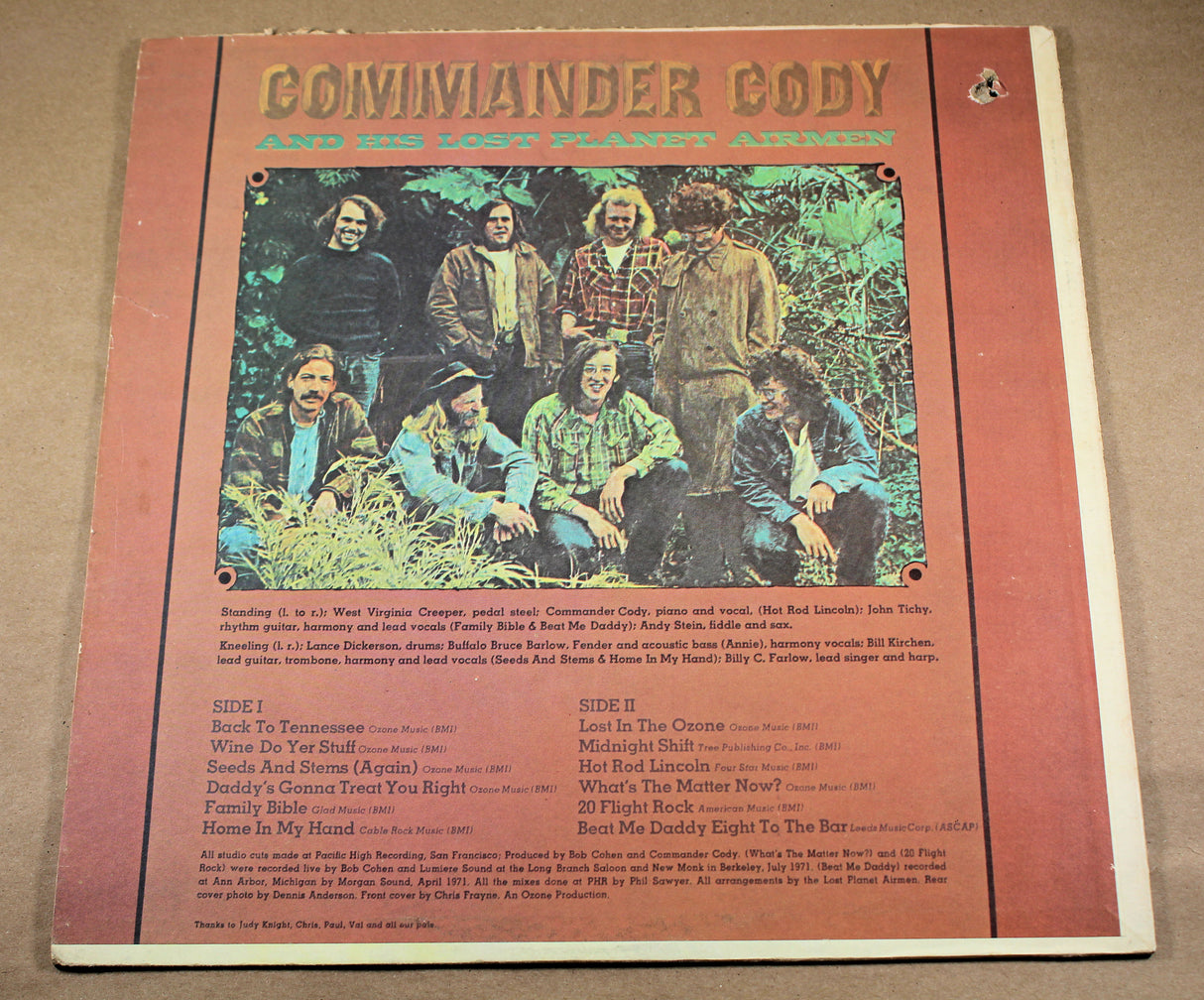 Commander Cody & Lost Planet - Lost In The Ozone