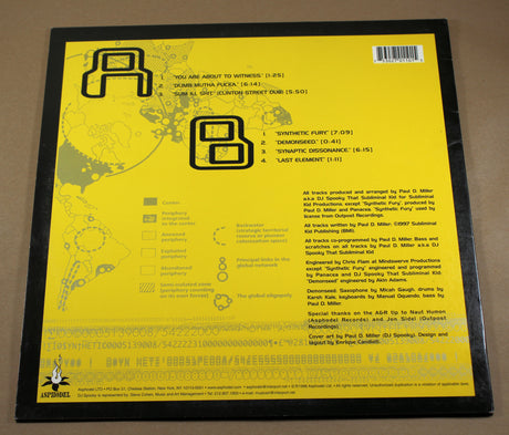 DJ Spooky - Synthetic Fury EP