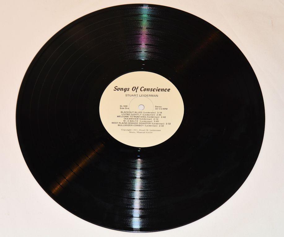 Leiderman, Stuart - Songs Of Conscience