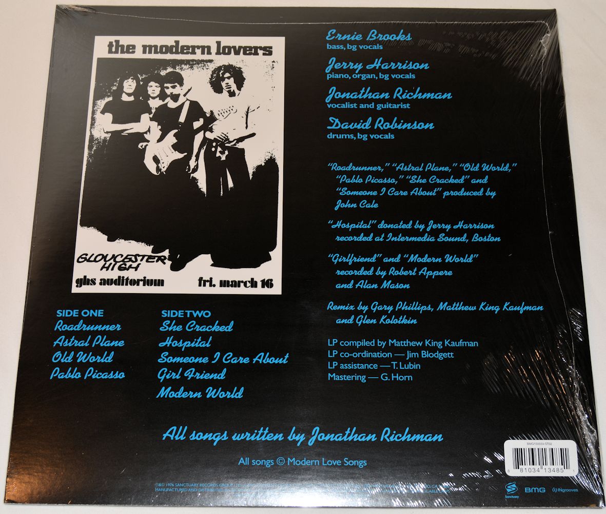 Modern Lovers, The - Self Titled