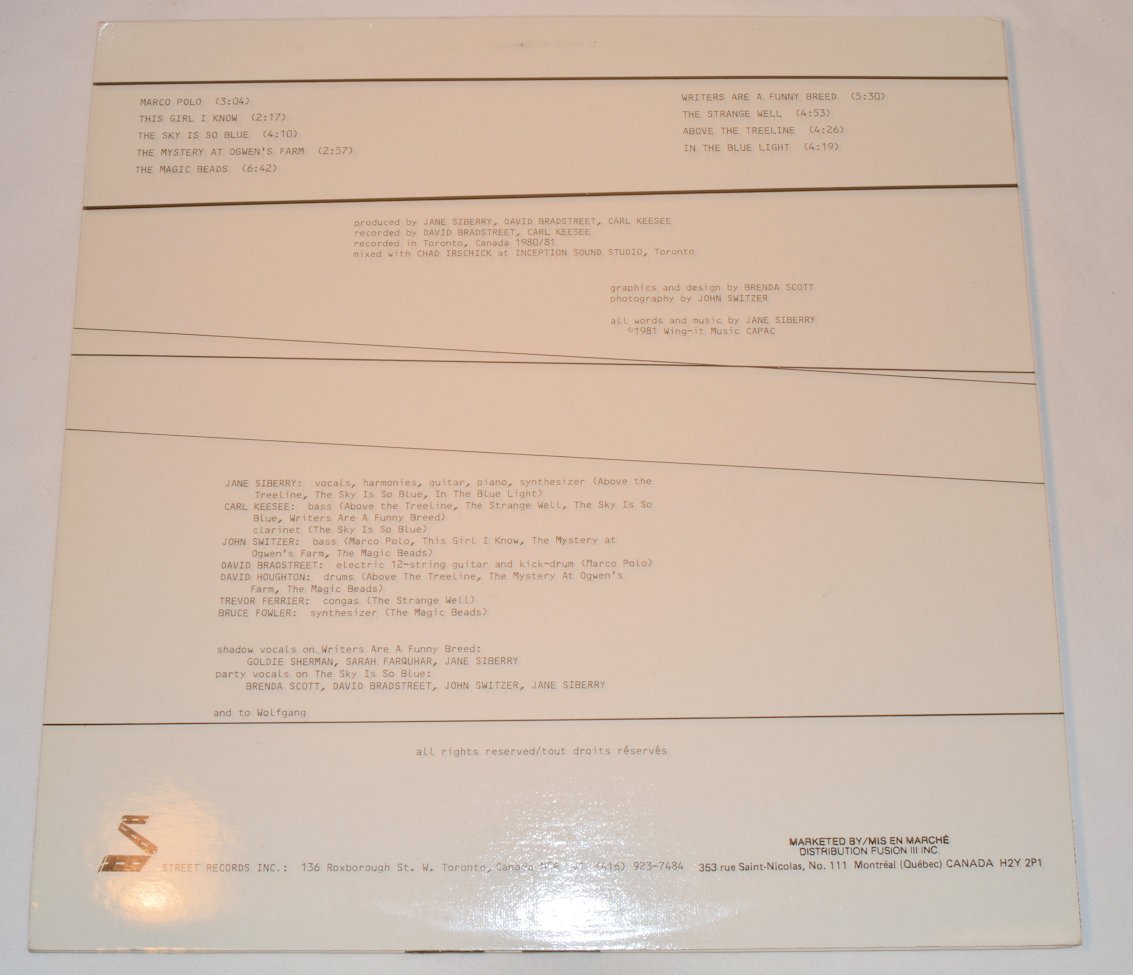 Siberry, Jane - Jane Siberry