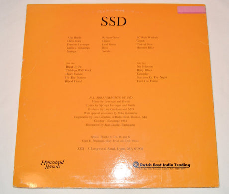 SSD - Break It Up