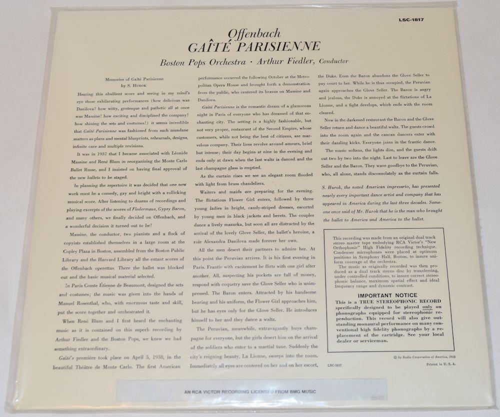 Fiedler/Boston Pops - Gaite Prisienne