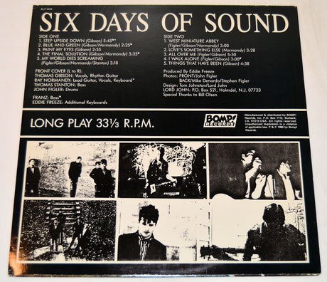 Lord John - Six Days Of Sound